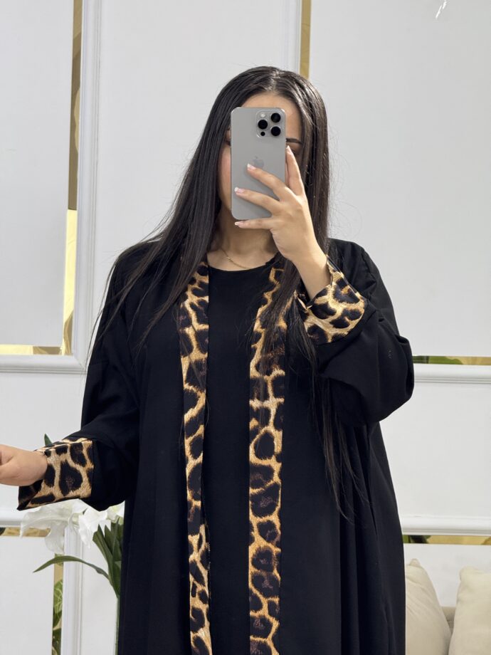 عباية نمري متكونة من قطعتين - Image 6