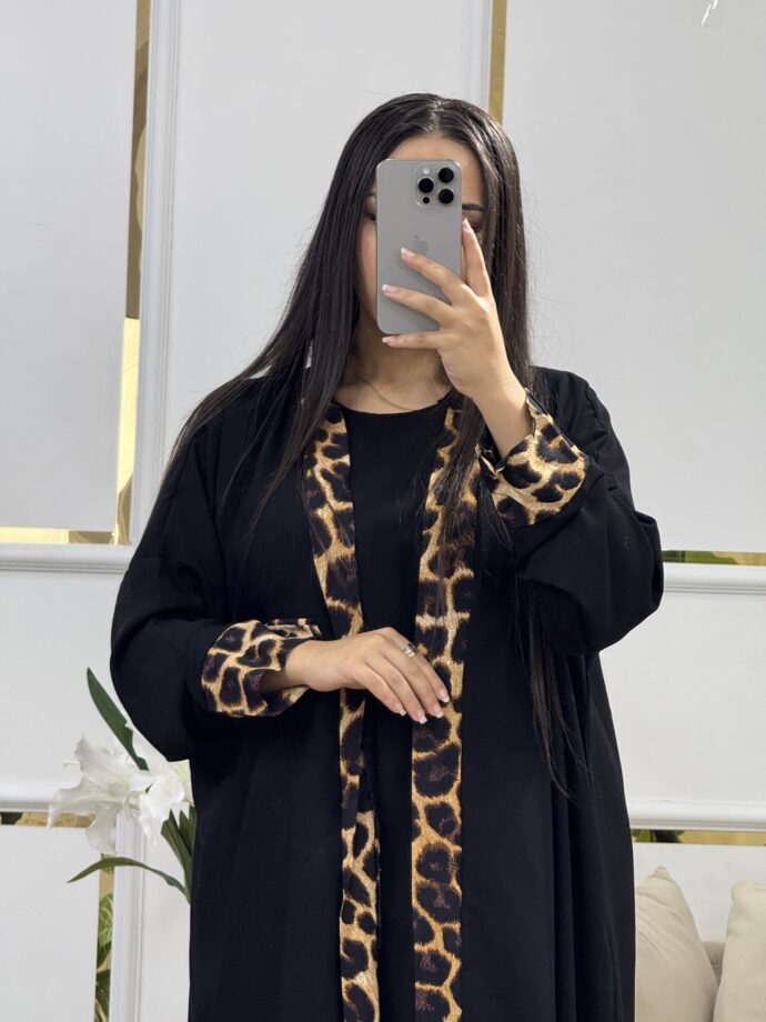 عباية نمري متكونة من قطعتين - Image 4