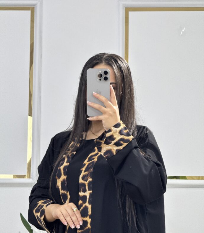عباية نمري متكونة من قطعتين - Image 7