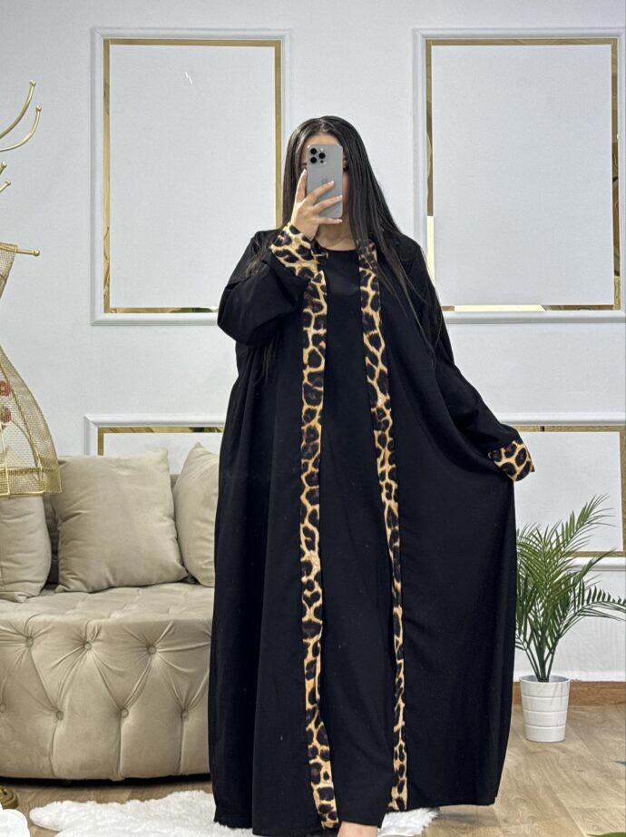 عباية نمري متكونة من قطعتين - Image 2